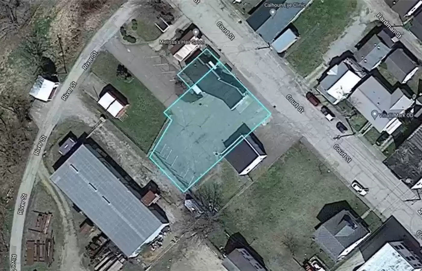 Aerial context view for a real Grantsville SILK Homes property