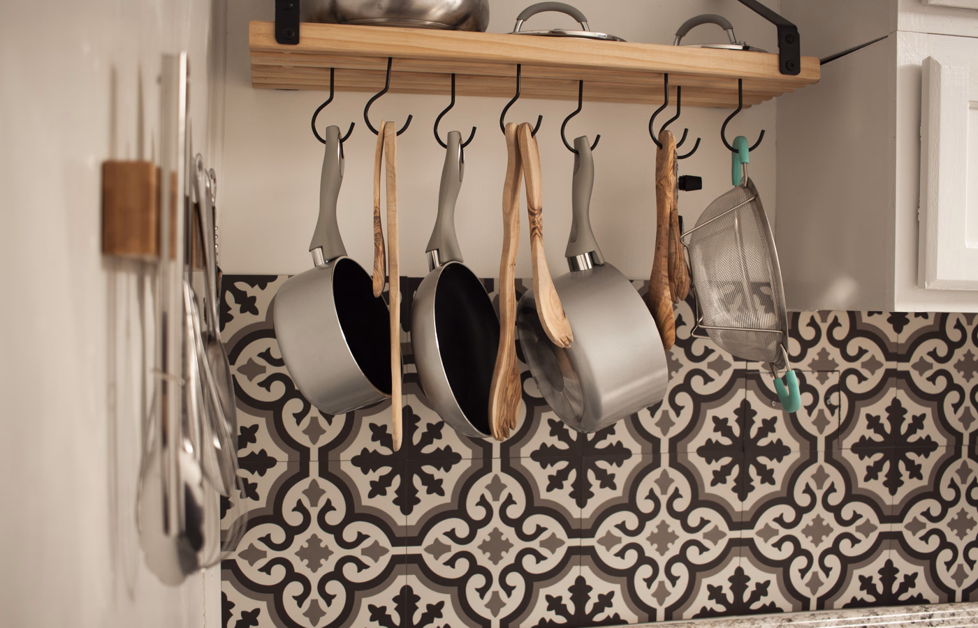 Warm kitchen detail from a real Parkersburg SILK Homes property