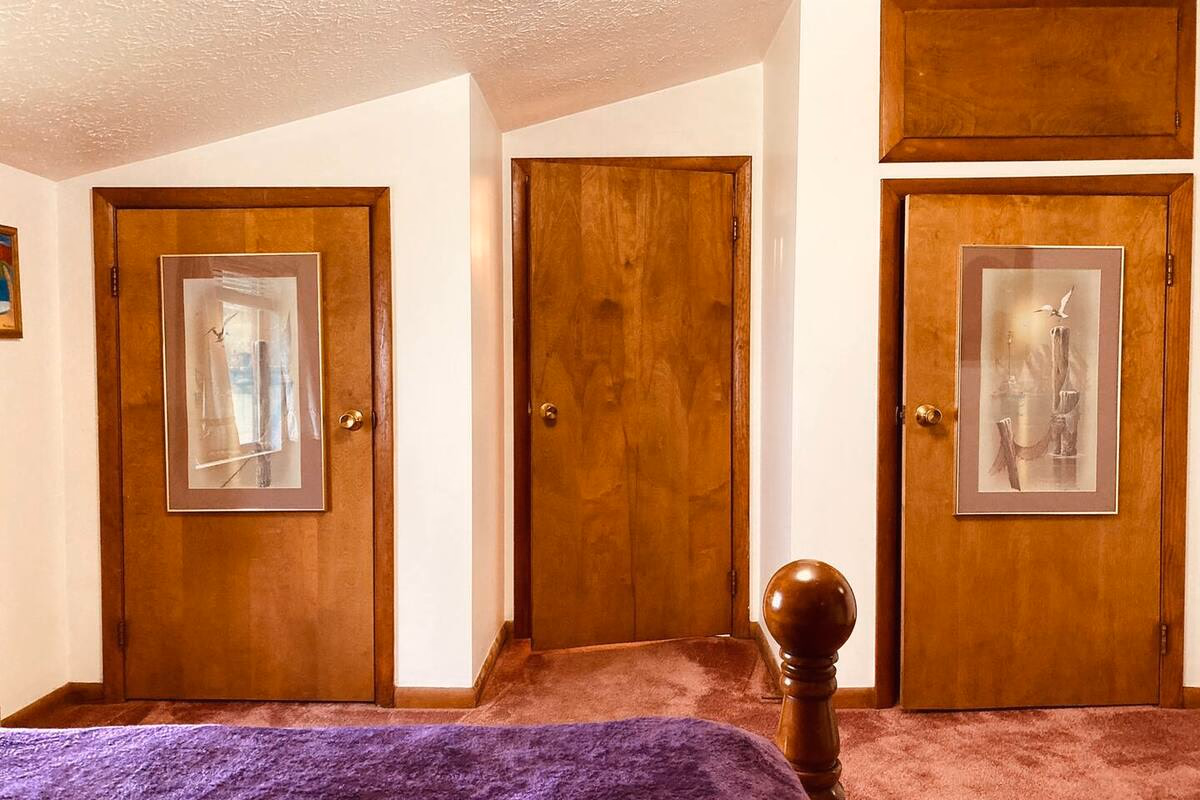Historic hallway detail in a real SILK Homes property